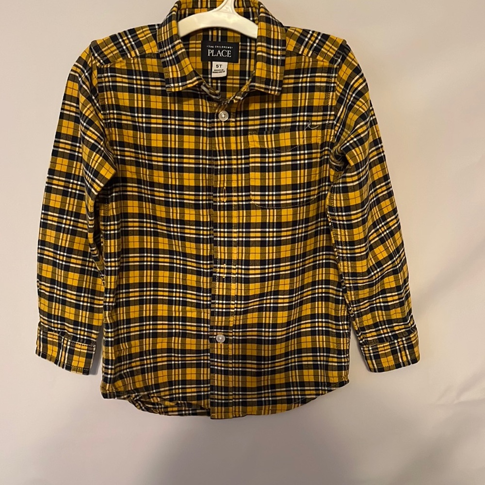 The Children Place boys long sleeve shirt Size 5T